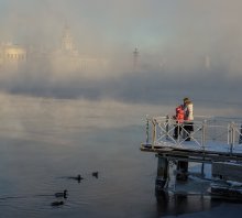 Merkmale der Winterfütterung Enten am Dreikönigstag / ***