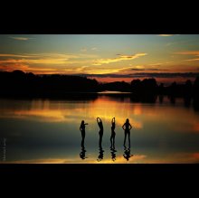 Bei Sonnenuntergang / ***