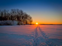 Die maximale Kraft des Winters. / ***