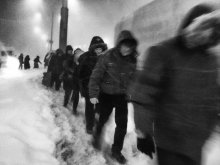 Cyclone Xavier in Minsk / ***
