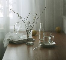 Klopfte an die Fenster April ..... / ......................