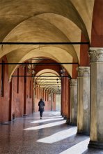 Belle Arti / City scene in Bologna /Italy