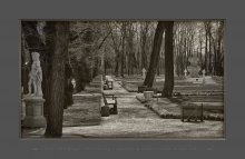 Sommergarten in Erwartung der Besucher / ***
