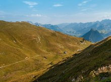 Auf der Piste der Alpen / ____