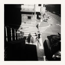 relaxed self-portrait with disappearing urbanface / ***