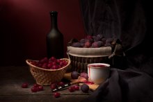 Kornelkirsche Marmelade und Pflaumen / ***