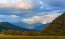 Abend in den Bergen / ***