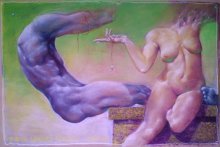  / Painter Alexandr Marek Korman
model Inna Mikitas