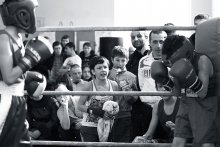 Aus der Reihe der Bilder "Weil Boxen ist kein Kampf - es ist ein Sport, mutig" / ***
