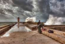 Angeln findet regen oder Sonnenschein! / ****************