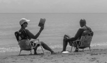 Ich lasse Sie bewundern ... / Long Point. Ontario. Canada.