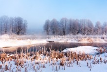 an einem frostigen Wintertag ... / ***