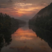 Dämmerung über der Seversky Donez / ***