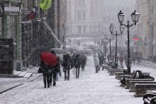 Plötzlicher Wintereinbruch im März ... / ***
