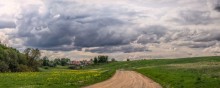 Wolken über meinem Dorf / ****