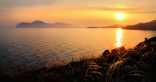 Gold Sonnenuntergang ... / ***************