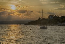 Griechenland. Chalkidiki. Bei Sonnenuntergang / ***