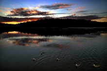 Sonnenuntergang Idylle ... 2. / *********