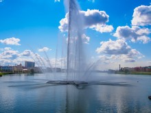Brunnen auf dem See Kaban Kazan / ***