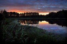 Dämmerung auf dem See ... / ********************