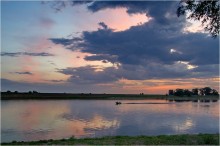 Am Abend Sonnenuntergang / ***