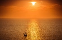 Sonnenuntergang in Santorini / ***