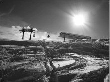 Auf dem frischen Schnee / ***