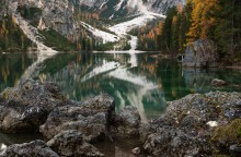 Gedicht über einen Stein im See Bryce 5 / ***