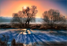 Landschaft im Dezember / ***