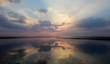 Abendstimmung am Meer / ***