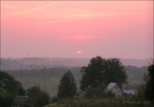 Belarussischen Sonnenuntergang / ***