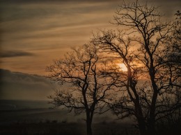 Sonnenuntergang auf dem "Niet Bull" / ***