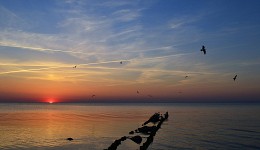 Sonnenuntergang an der Ostsee / ***