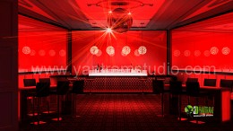 3D-Rendering Interior Design Bar / ***