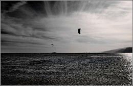 Kitesurfen in der Wüste 3 / ***