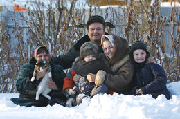 Selbstbildnis mit Familie / ***
