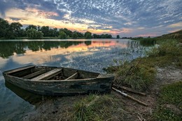 Sonnenuntergang über der Bucht / ***