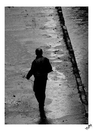 Fuß in der regen / ***