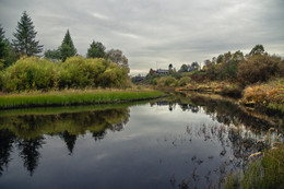Herbst auf dem Fluss ... Yombe / ***