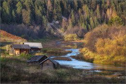 Scheunen an der Küste / ***
