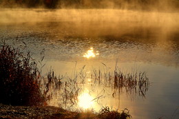 Herbst Morgengrauen. / ***
