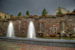 Der Brunnen auf der Signaltöne Grodno / ***
