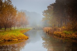 Brücke im Nebel / ***
