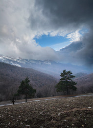 Der Blick von der Pass Chuchelskogo / ***