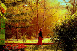Wanderte Herbst im Stadtpark ... / ***