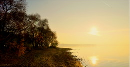 Sonnenuntergang im Nebel / ***