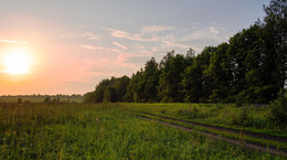 Die Sonne war am Horizont ... / ***