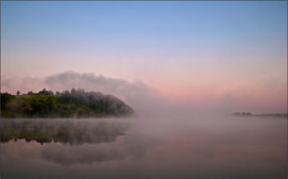 Nebel über den Fluss .. / ***