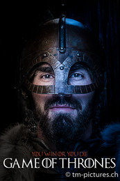 You win or you die / Ein Portrait aus einer Serie mit dem Mittelalterverein Bern. Hier in der Bearbeitung adaptiert an die Serie "Game of thrones".
