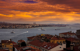 Zakat nad Bosforom / Istanbul 2015